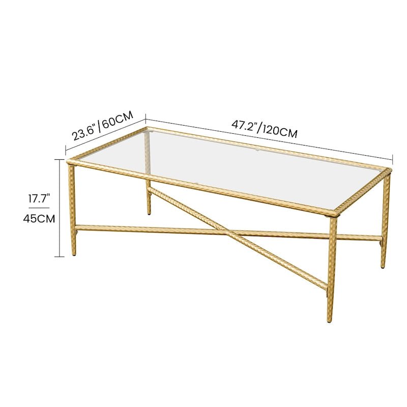 Table basse rectangulaire