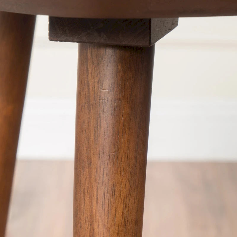 Table d'appoint en bois Mid-Century
