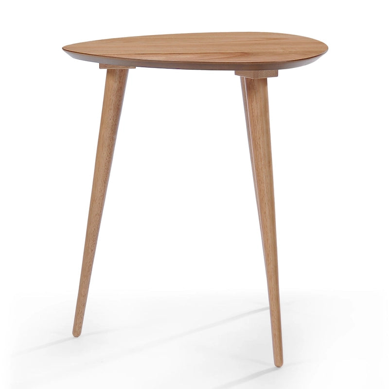 Table d'appoint en bois Mid-Century