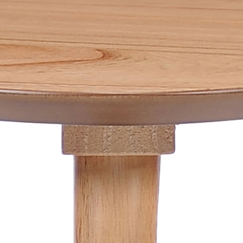 Table d'appoint en bois Mid-Century