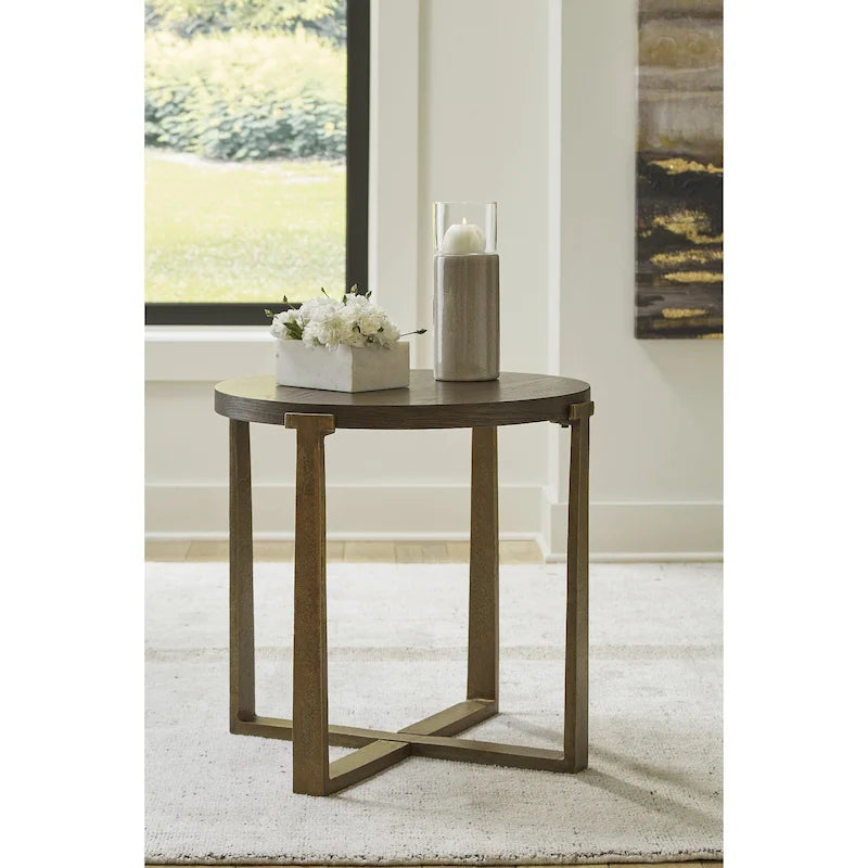 Table d'appoint ronde