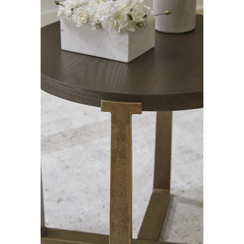 Table d'appoint ronde