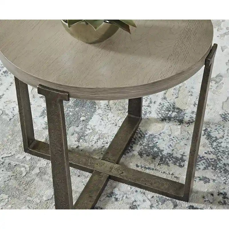 Table d'appoint ronde
