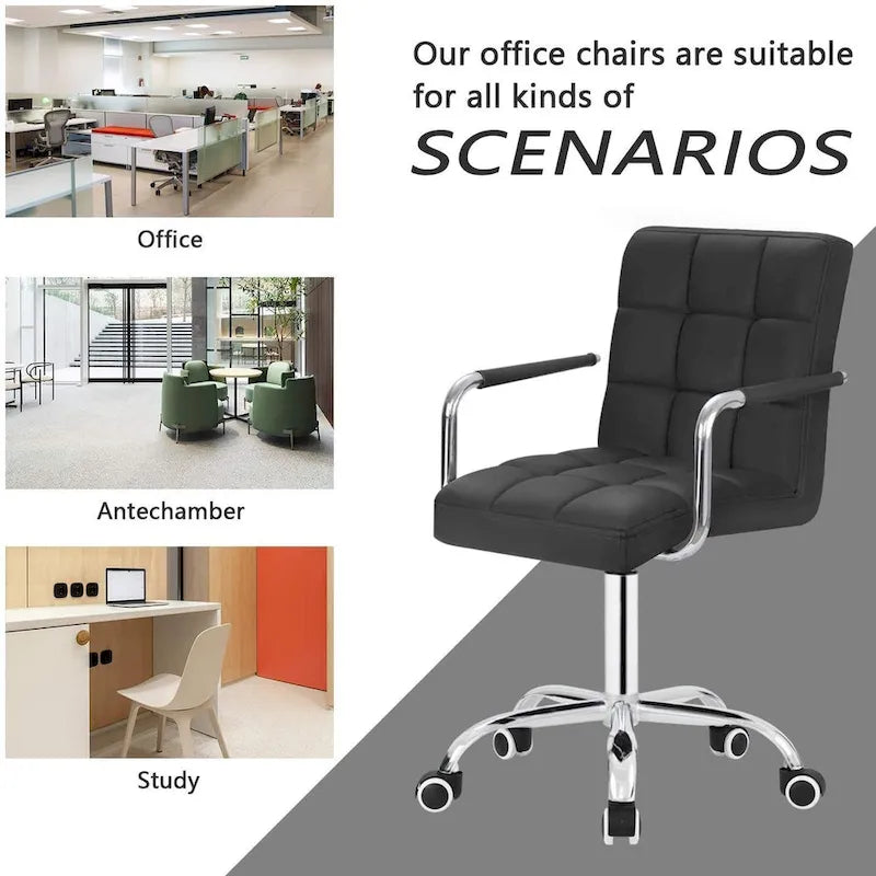 Chaise de bureau réglable en hauteur
