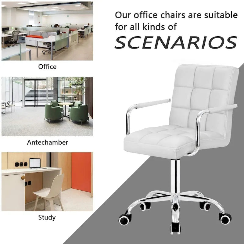 Chaise de bureau réglable en hauteur