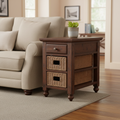 Table d'appoint de chevet pour le café