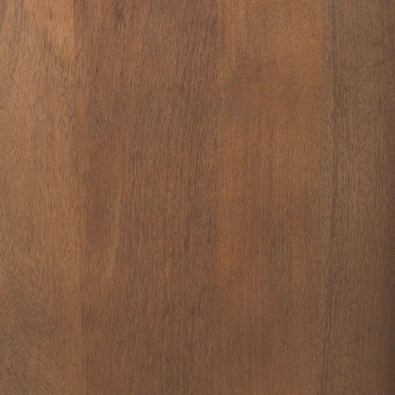 Buffet en bois massif marron clair avec cannage et 4 portes